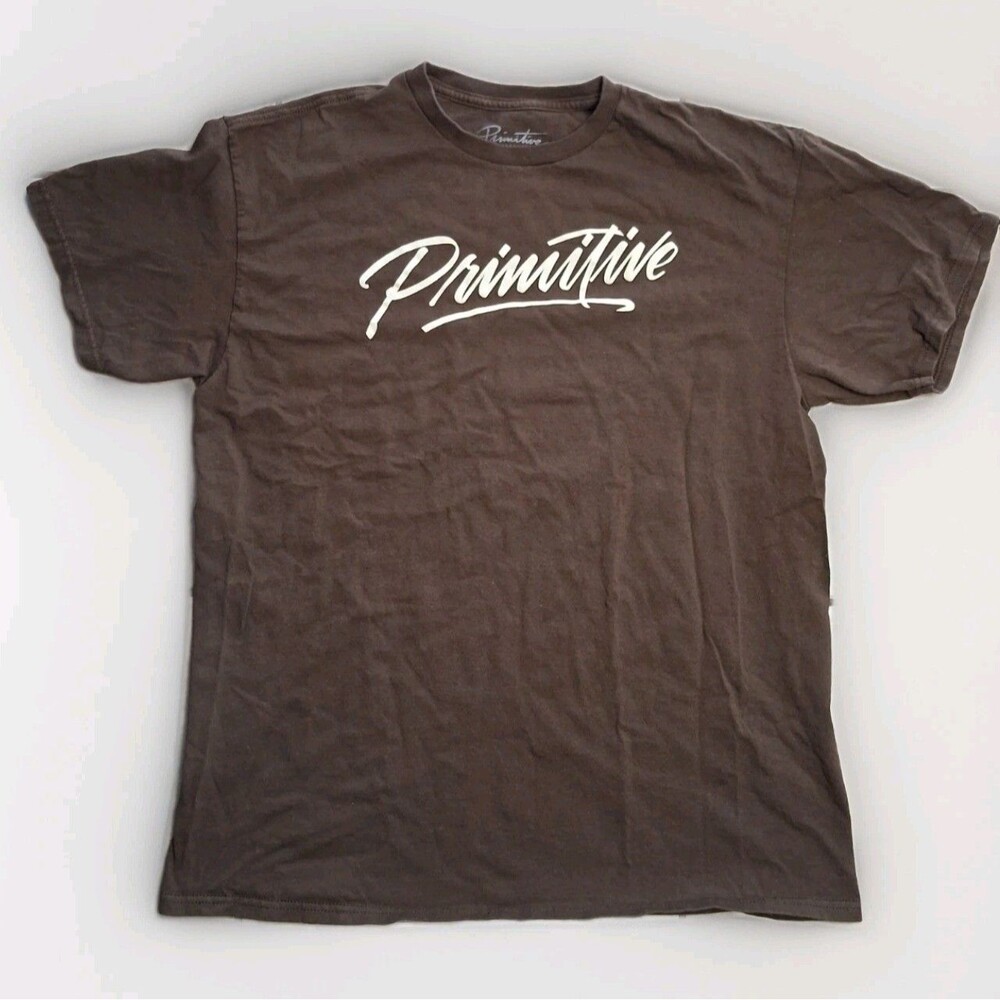 Primitive Skateborading Apparel Men's Tee Brown Size Large